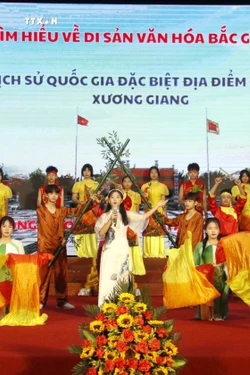 Đa dạng các hình thức đưa di sản văn hóa vào học đường ở Bắc Giang