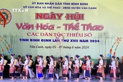 Tưng bừng Ngày hội Văn hóa - Thể thao các dân tộc thiểu số tỉnh Bình Định