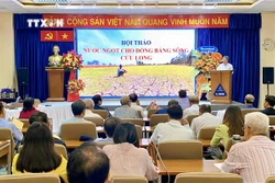 Tìm giải pháp đảm bảo nguồn nước ngọt cho Đồng bằng sông Cửu Long